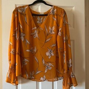 A New Day Floral Blouse